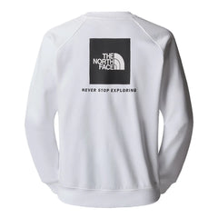 Sudadera The North Face Ranglan Box Crew Blanco
