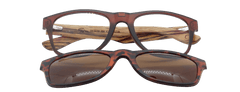 Gafas de sol para pantallas Castor Way On-Clip Brown Lens