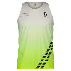 Camiseta de tirantes para hombre Scott RC Run Yellow Black