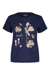 Camiseta de mujer Maloja PadolaM Azul