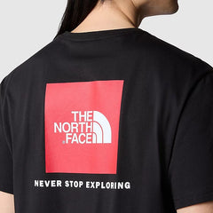 Camiseta para hombre The North Face Redbox Negro