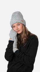 Guantes de punto Witzia Gris