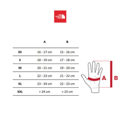 Guante para actividad The North Face Rino Black