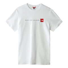 Camiseta para hombre The North Face Never Stop Blanco