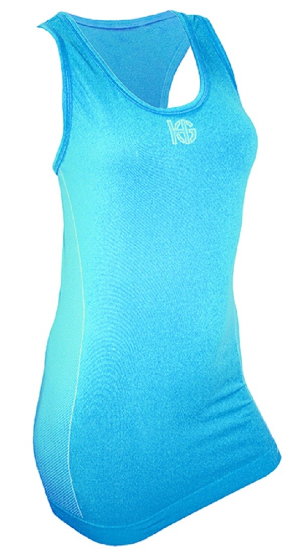CAMISETA SPORT HG SIN MANGAS AZUL