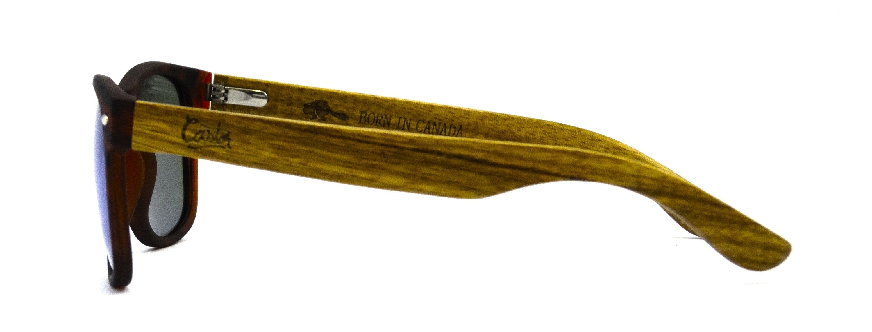 GAFAS DE SOL CASTOR REVO ZEBRA TORTOISE