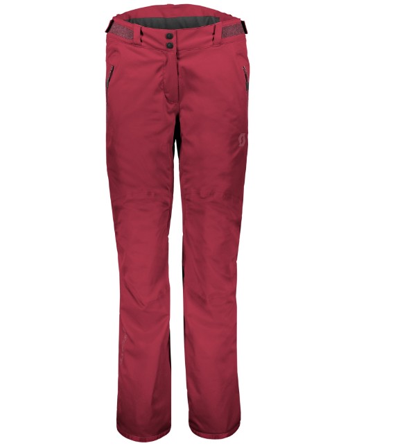 PANTALON NIEVE WS SCOTT ULTIMATE DRYO GRANATE