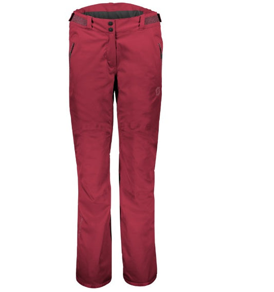 PANTALON NIEVE WS SCOTT ULTIMATE DRYO GRANATE