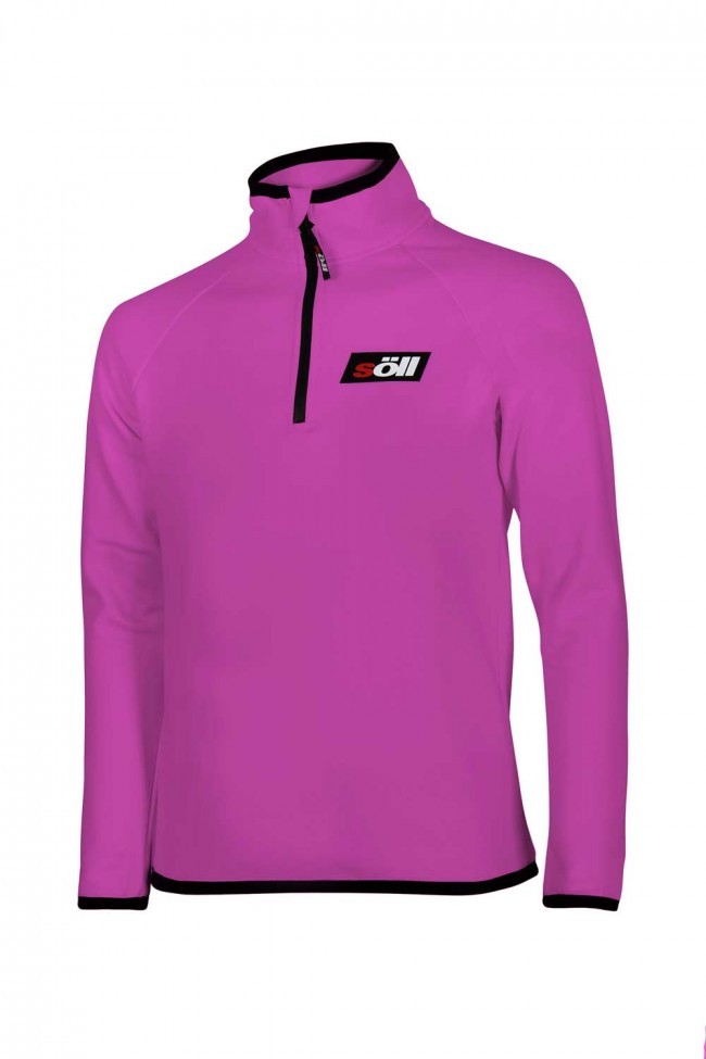 JERSEY SKI SOLL VERTIC NIÑOS NEGRO