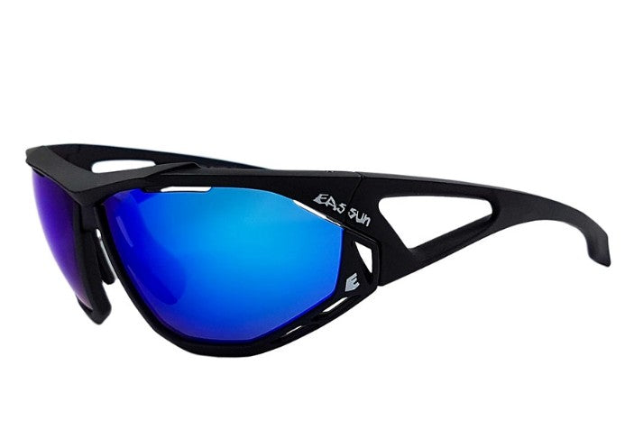 GAFAS DE SOL EASSUN EPIC NEGRO/REVO AZUL