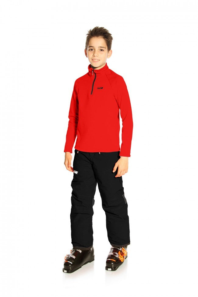 JERSEY SKI SOLL VERTIC NIÑOS NEGRO