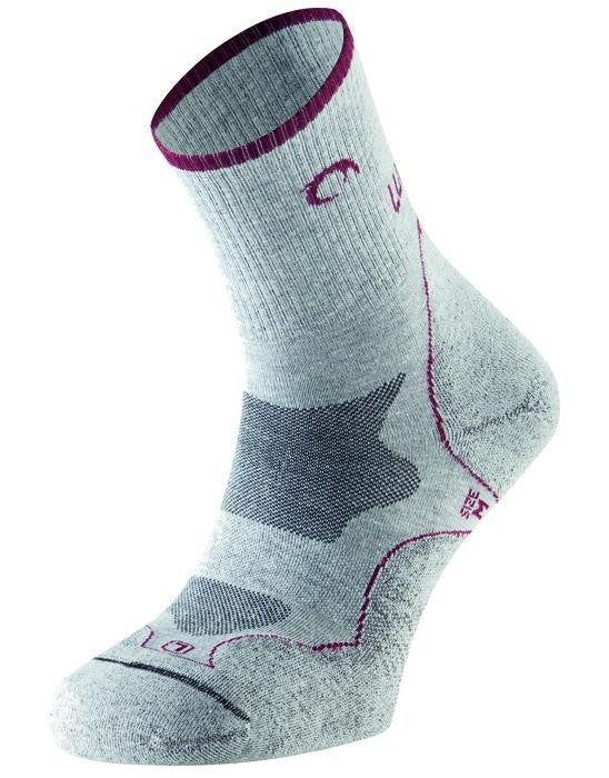 CALCETINES MUJER LURBEL TIERRA ICE GREY/RED
