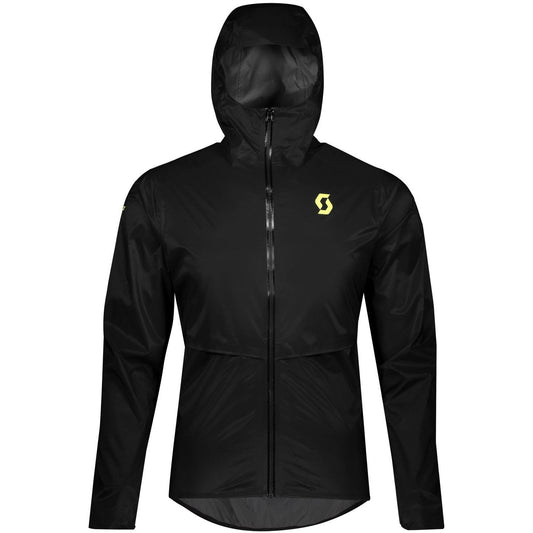 Chaqueta Scott RC Run WP Negro/Amarillo