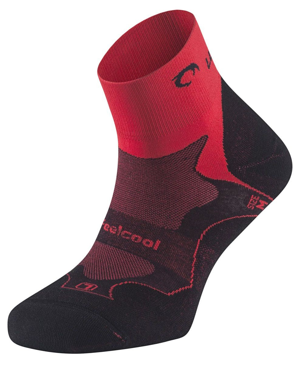 Calcetines Lurbel Desafio Negro/Rojo