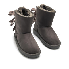 Bota Junior Mustang Sky Taupe Gris