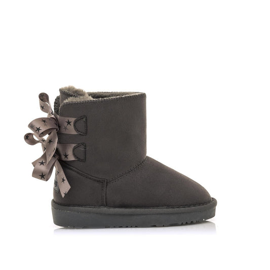 Bota Junior Mustang Sky Taupe Gris