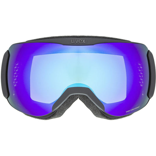 Gafas de ventisca Uvex Downhill 2000 CV Black Mat/Blue