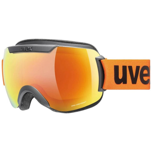 Gafas de ventisca Uvex Downhill 2000 CV Black Mat/Orange