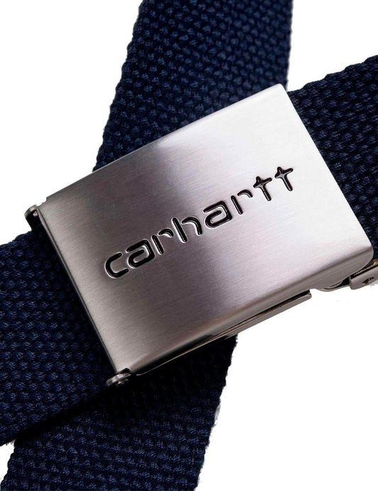 Cinturón Carhartt Clip Belt Dark Navy