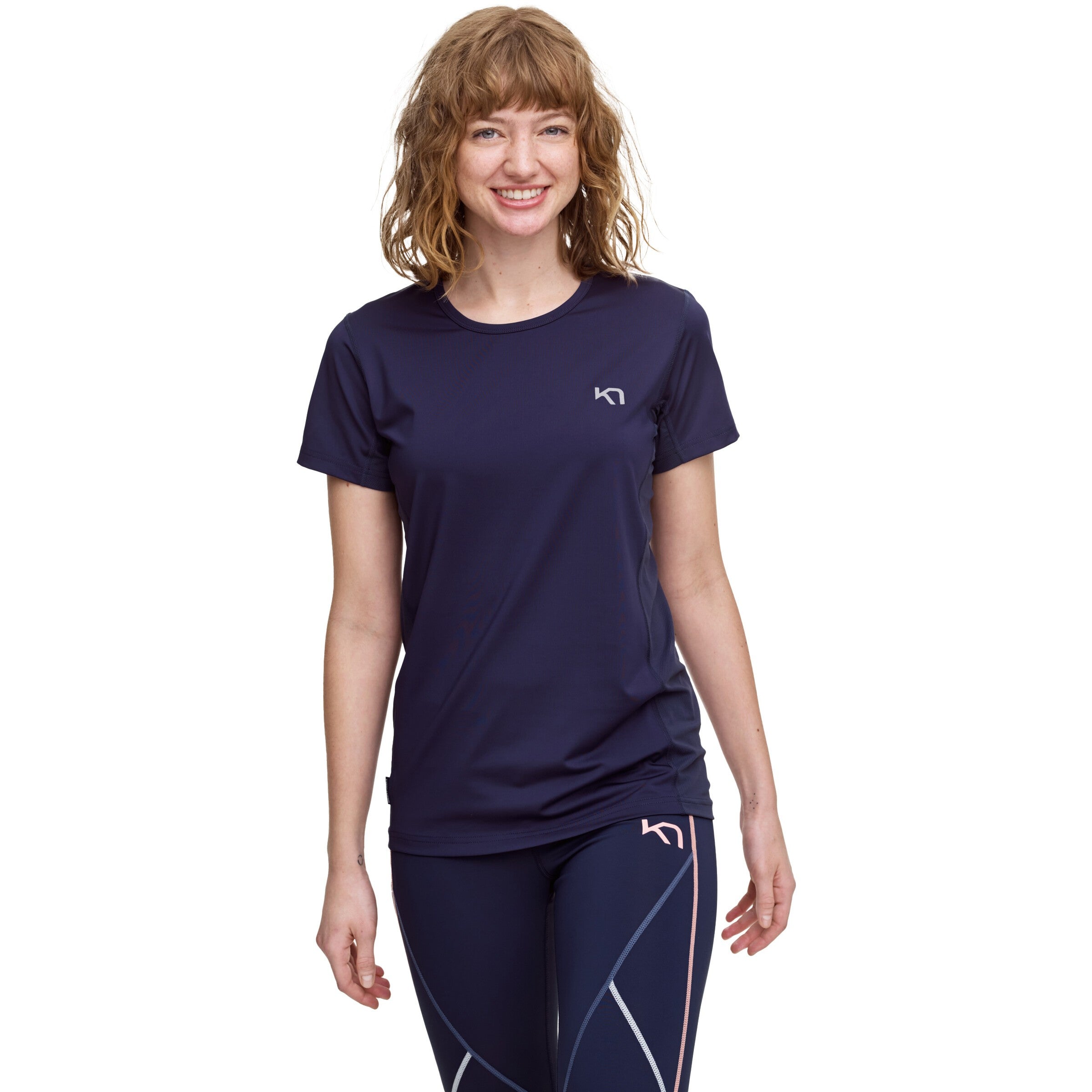 Camiseta W Kari Traa Nora Tee Marin