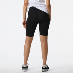 Malla corta New Balance para mujer Negro