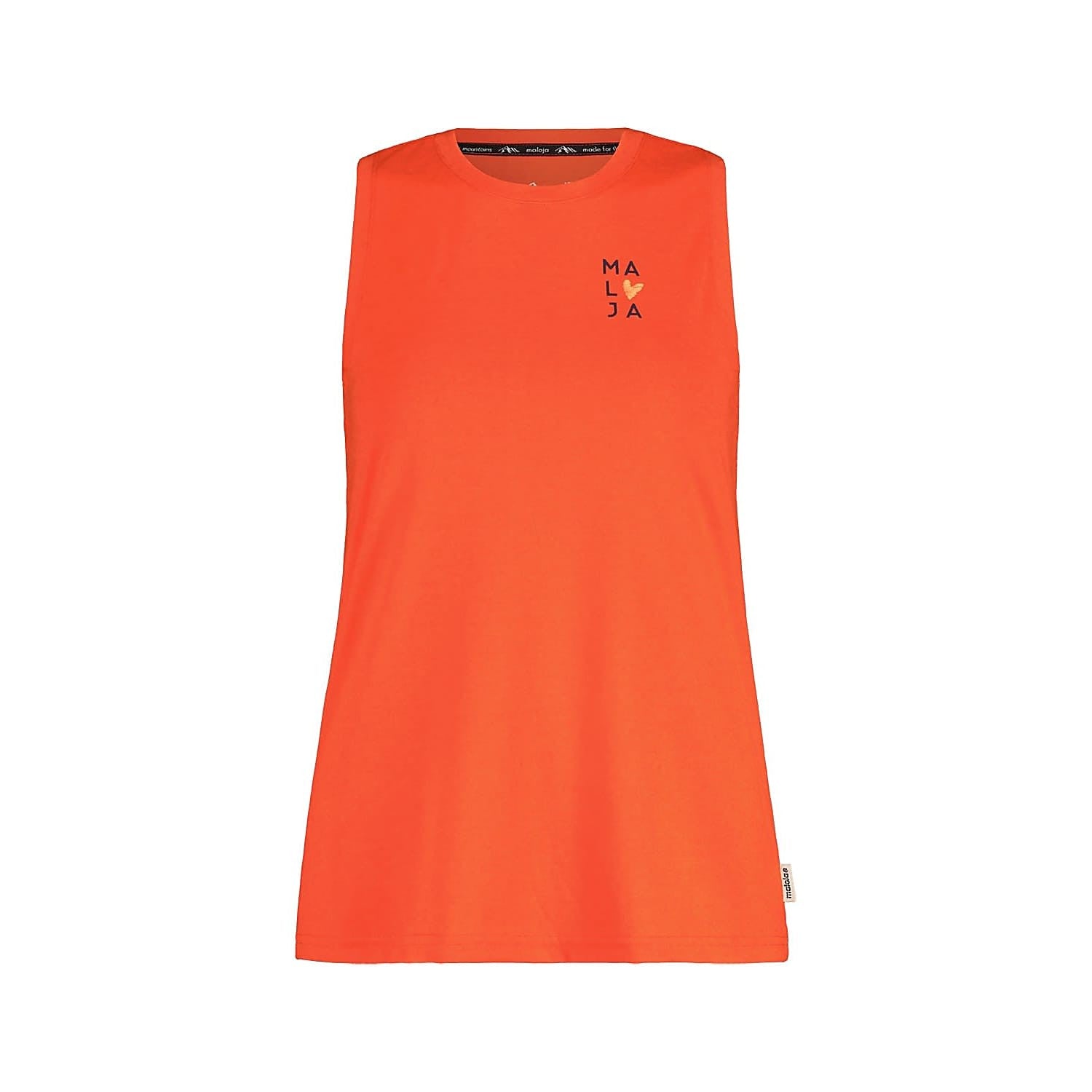Camiseta tirantes W Maloja ApfelbaumM Glow