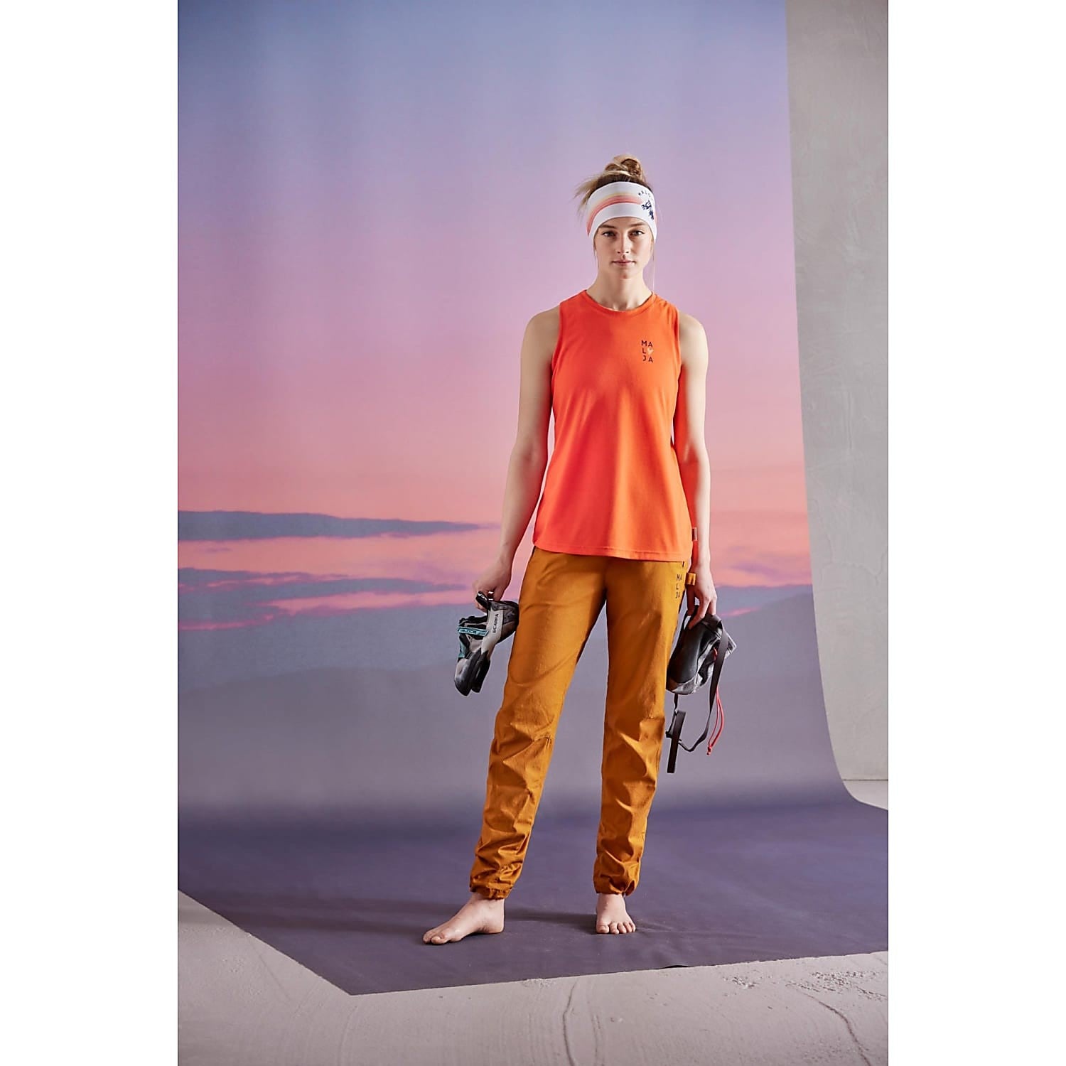 Camiseta tirantes W Maloja ApfelbaumM Glow