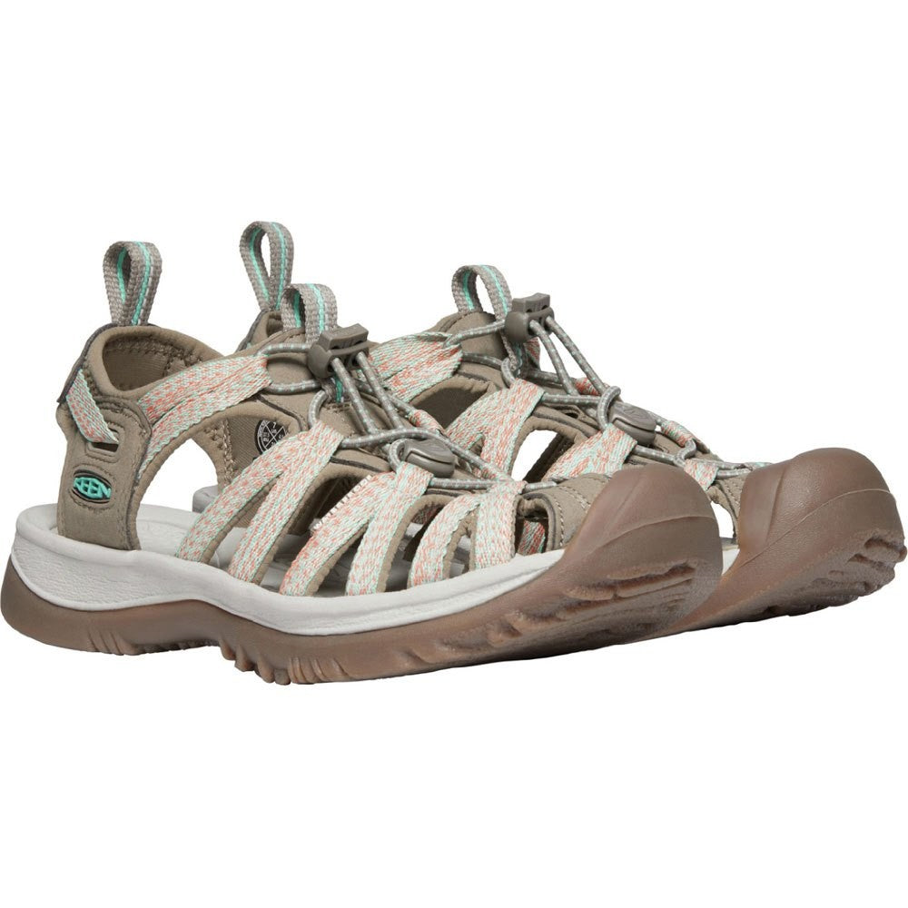 Sandalias para Mujer Keen Whisper Taupe Coral