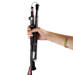 Bastones Raidlight Avatara Hybrid Carbon Negro/Rojo