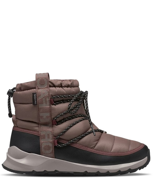 Botas W The North Face Thermoball Lace Up Wp Taupe