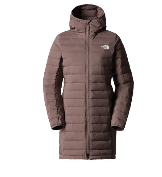 Parka W The North Face Belleview Stretch Down Taupe