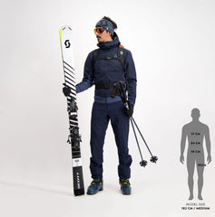 Pantalón de Esqui Scott Explorair Softshell Negro