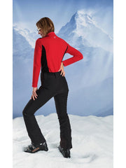 Pantalón de esquí ajustado para mujer Soll Blackness Negro