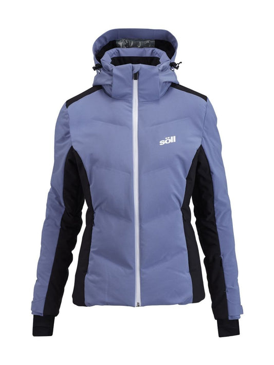 Chaqueta de esquí para mujer Soll Motion Moonlight Blue