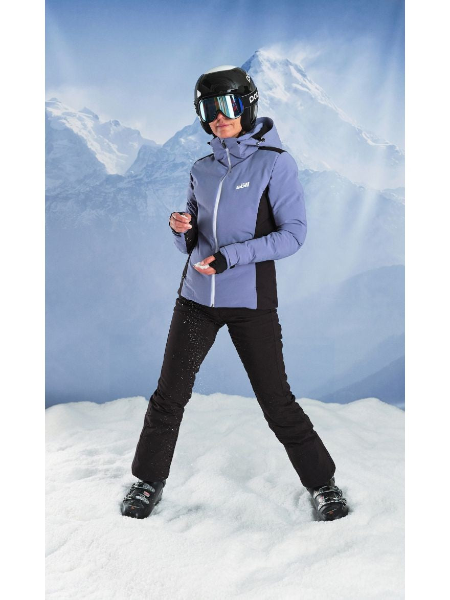 Chaqueta de esquí para mujer Soll Motion Moonlight Blue