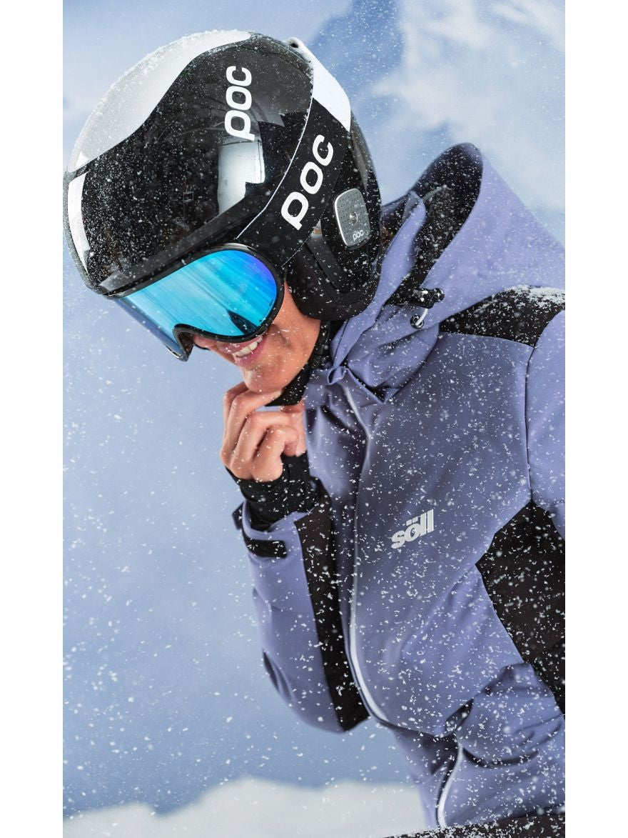 Chaqueta de esquí para mujer Soll Motion Moonlight Blue