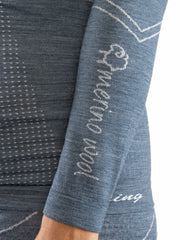 Conjunto térmico Merino W Viking Lana Pro Azul