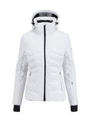 Chaqueta de esquí para mujer Soll Matrix Blanco