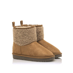 Bota para niños Mustang Sky Marrón