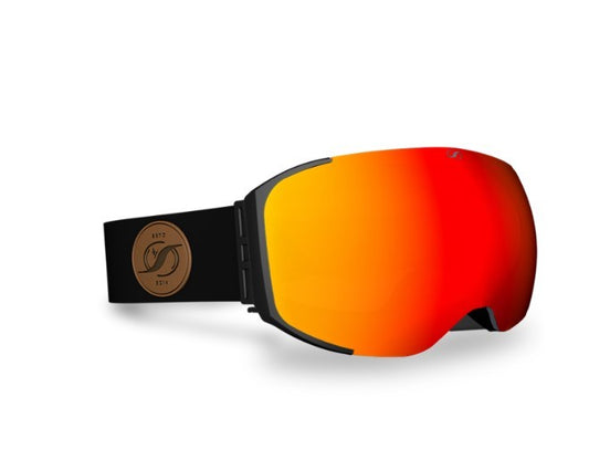 Gafas para esquí Hysteresis Freeride Rojo/Negro