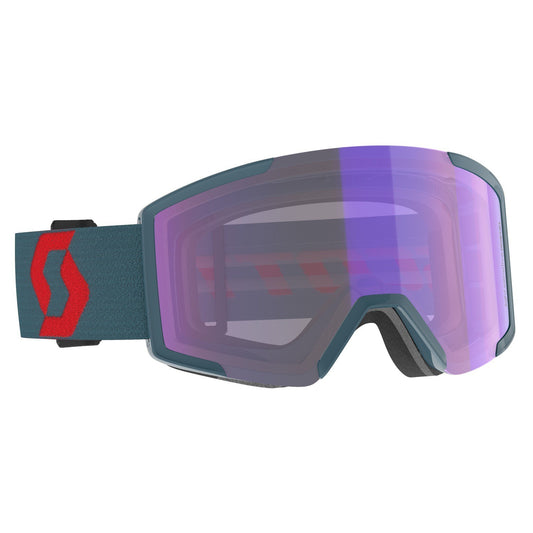 Gafas para esquí Scott Shield LS Neon Red/Aruba