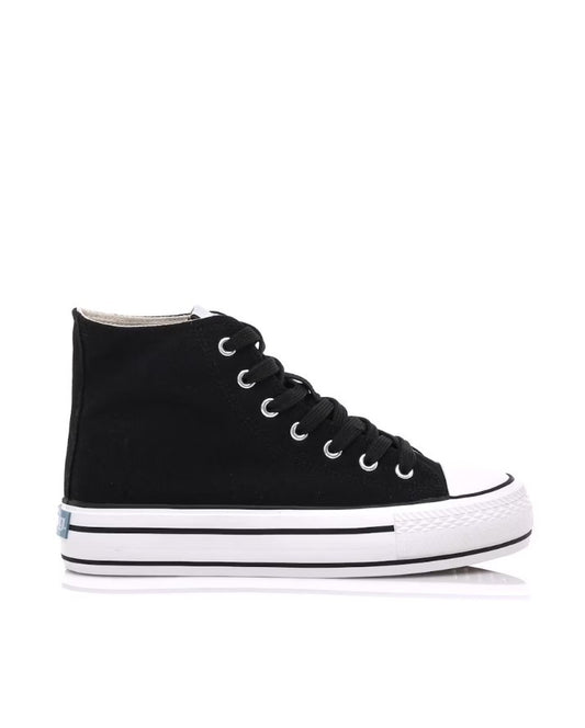 Zapatillas altas Mustang Canvas Negro