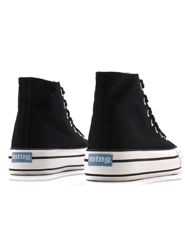 Zapatillas altas Mustang Canvas Negro