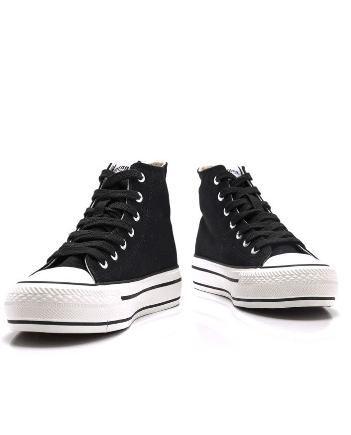 Zapatillas altas Mustang Canvas Negro