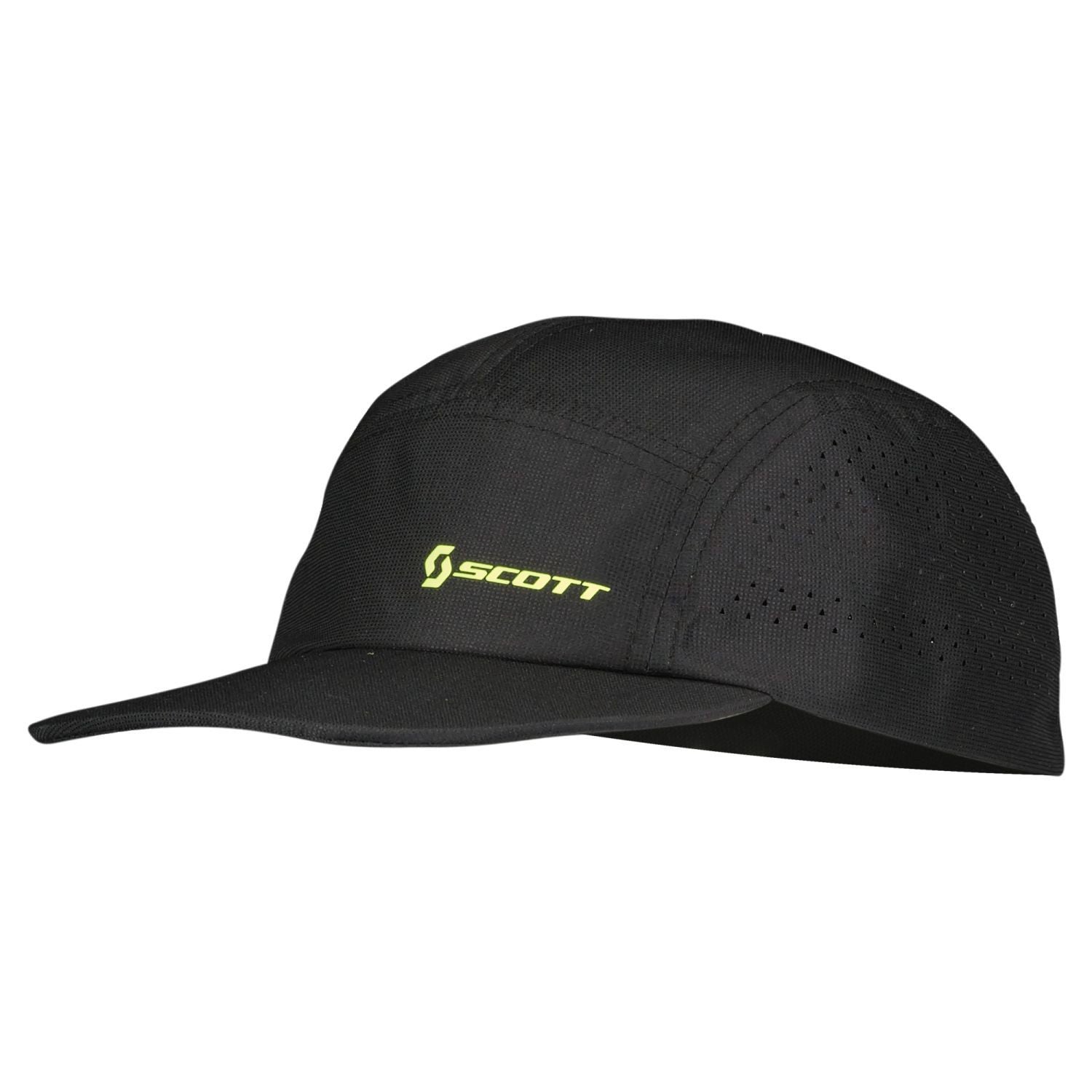 Gorra Scott 5 Paneles Tech RC Negro