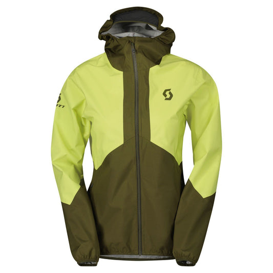 Chaqueta W Scott Ms Explorair Light Dryo 2.5 Fir Green