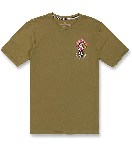 Camiseta Volcom Farm to Yarn Psychike Verde