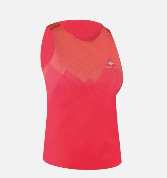 Camiseta W Raidlight Aero Eco Dry Trail Raspberry