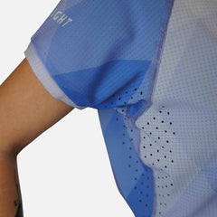 Camiseta W Raidlight Ripstretch Eco Dry Azul