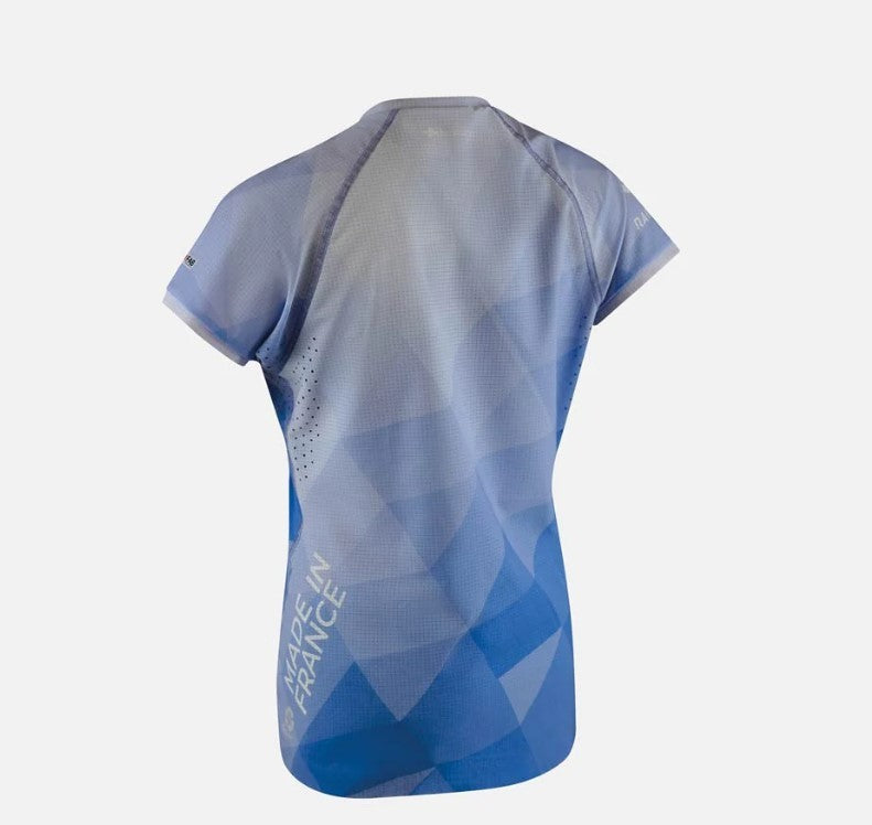 Camiseta W Raidlight Ripstretch Eco Dry Azul